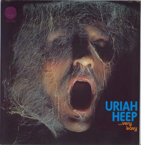 Uriah Heep Very 'eavy Very 'umble - 1st UK vinyl LP album (LP